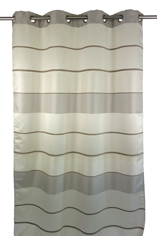 Urban Echo Curtain, Polyester, Natural, 260 x 140 cm