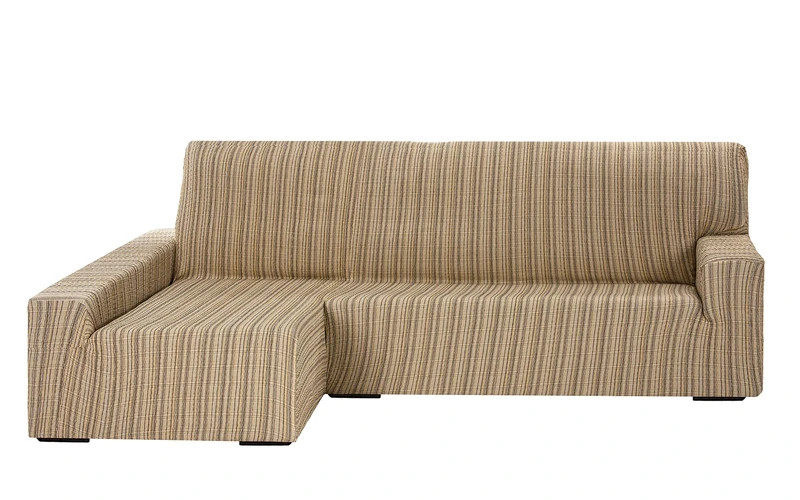 Martina Home Elastic Cover for Sofa Chaise Longue Left-Hand 32x42x17 cm beige