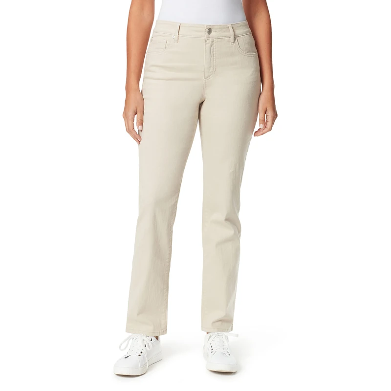Bandolino Women's Plus-Size Mandie Five-Pocket Jean - White - 18 Short