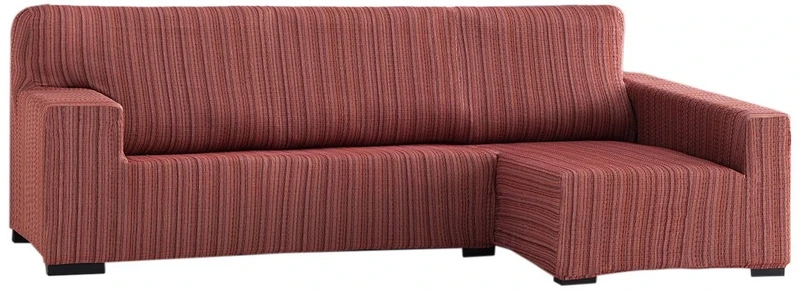 Martina Home Elastic Cover for Sofa Chaise Longue Right-Hand 32x42x17 cm burgundy