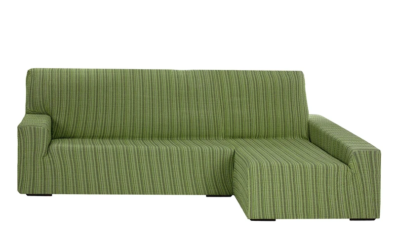 Martina Home Elastic Cover for Sofa Chaise Longue Right-Hand Dos plazas green