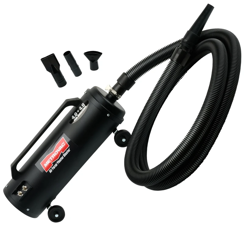 METROVAC Air Force Master Blaster New Pet - Dog Grooming Dryer - Model MB-3 - Includes Metro Super Absorbent Pet Towel - Made In The USA