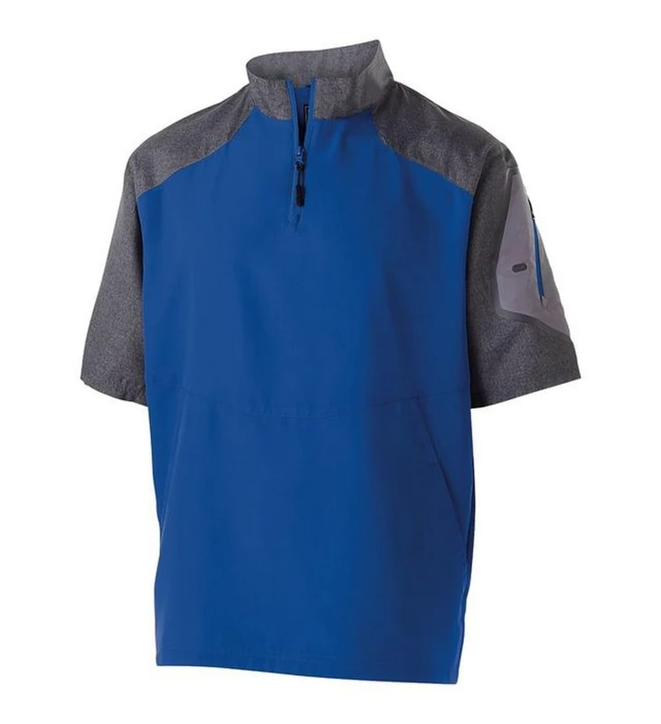 Holloway Men's Raider Pullover S/S 18u Shirt, Royal, XXXL - Image 1