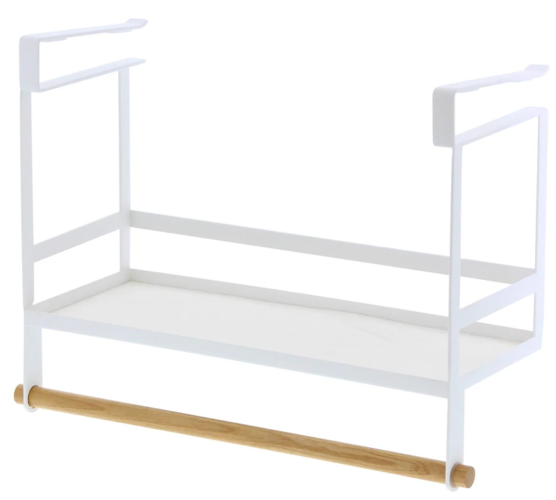 Yamazaki 3498 Tosca Rack, Steel, White, one Size - Image 1
