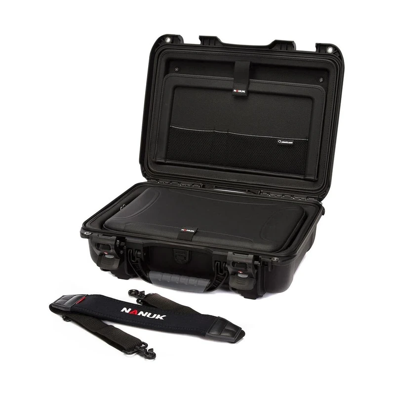 Nanuk 923 Waterproof Hard Case with Laptop Insert Kit - Black