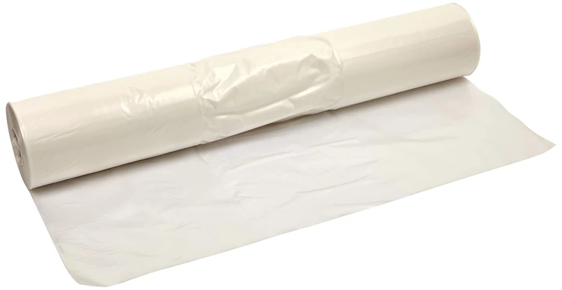PRO SYSTEM S67101 Shrink Caps Clear Polythene Sheet, 1250 mm Wide; 2000 m Length 100 Micron (Pack of 35)