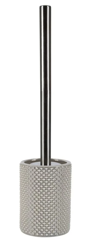 Spirella 10.19346 Mero Toilet Brush Bathroom Accessory 5 x 12.5 cm, Taupe, 39