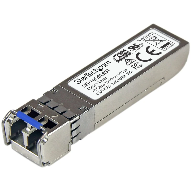 StarTech.com MSA Uncoded Compatible SFP+ Module - 10GBASE-LR - 10GbE Single Mode Fiber (SMF) Optic Transceiver - 10GE Gigabit Ethernet SFP+ - LC 10km - 1310nm - DDM (SFP10GBLRST)