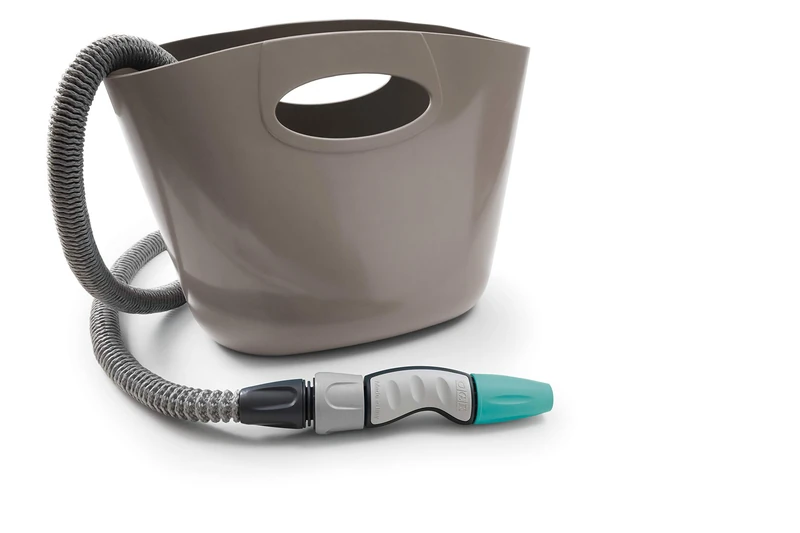 G.F. Aquapop Irrigation Kit with Extendable Hose Grey grey