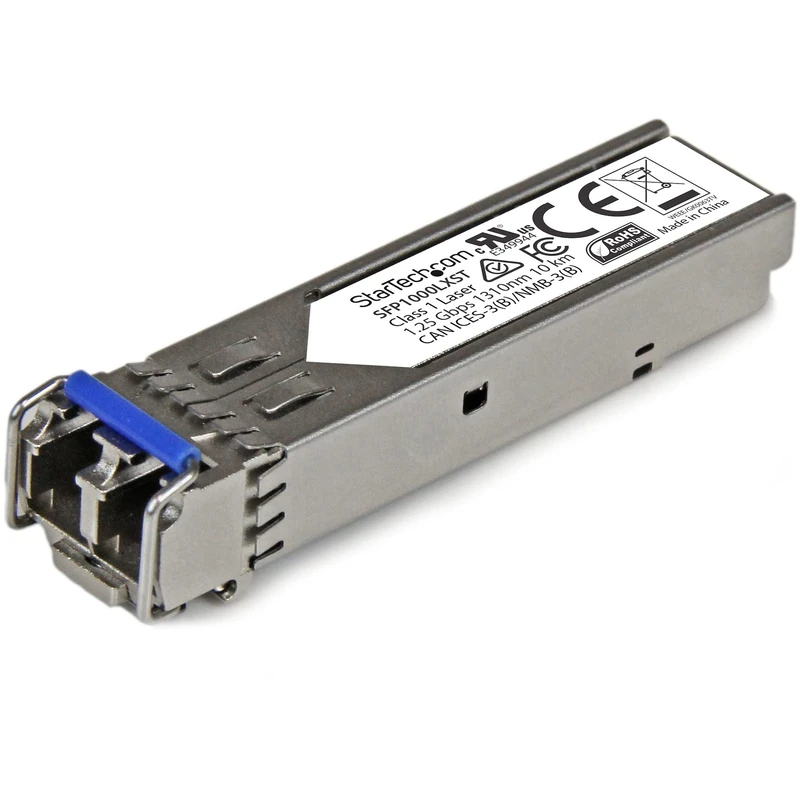 StarTech.com MSA Uncoded Compatible SFP Module - 1000BASE-LX - 1GbE Single Mode Fiber (SMF) Optic Transceiver - 1GE Gigabit Ethernet SFP - LC 10km - 1310nm - DDM (SFP1000LXST)