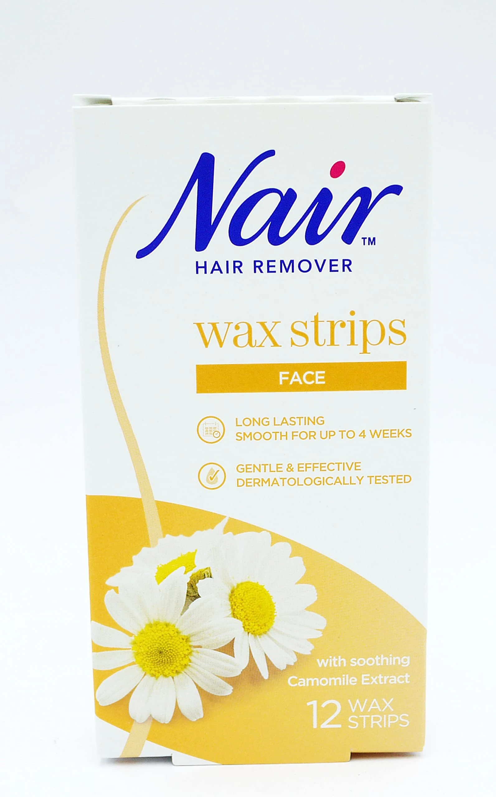 Nair, Facial Wax Strips (Pack of 12)