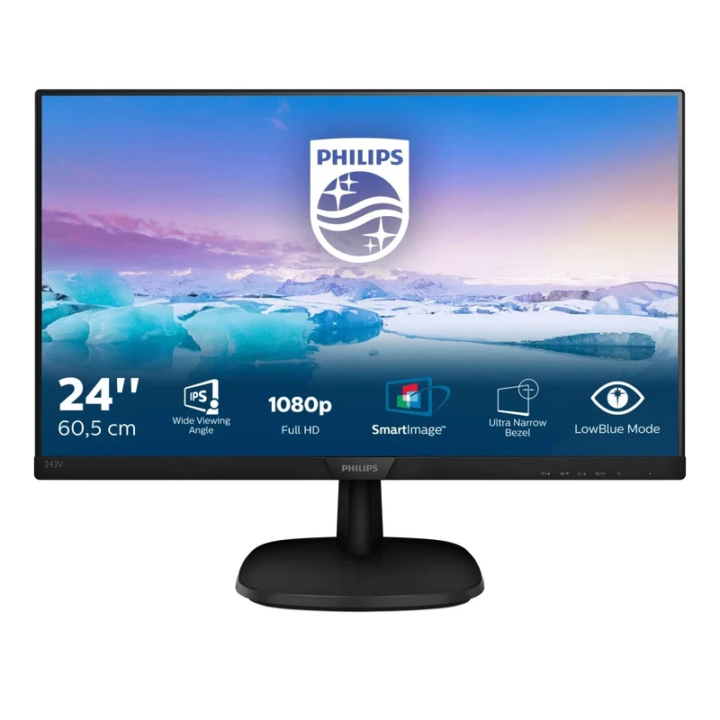 Philips 243V7QJABF/24 IPS 1920x1080 16:9 Monitor