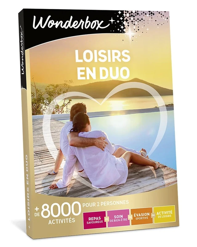 Wonderbox Hobbies in Duo - Gift Box Gift Idea Multi Activities