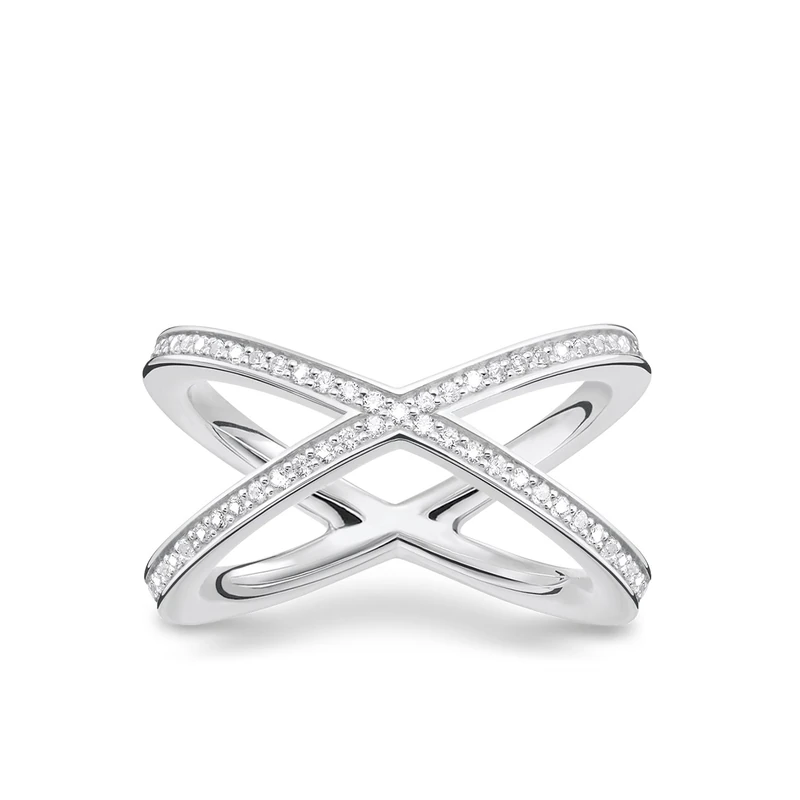 Thomas Sabo Ring 925 Sterling Silver TR2138-051-14-54