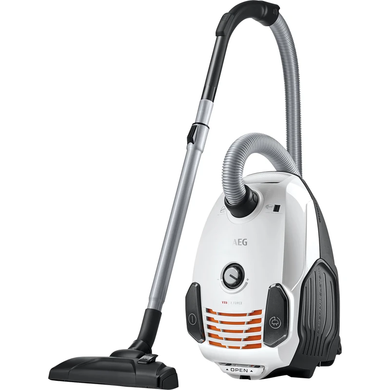 AEG VX6-2-IW-5 vacuum cleaner with bag, White