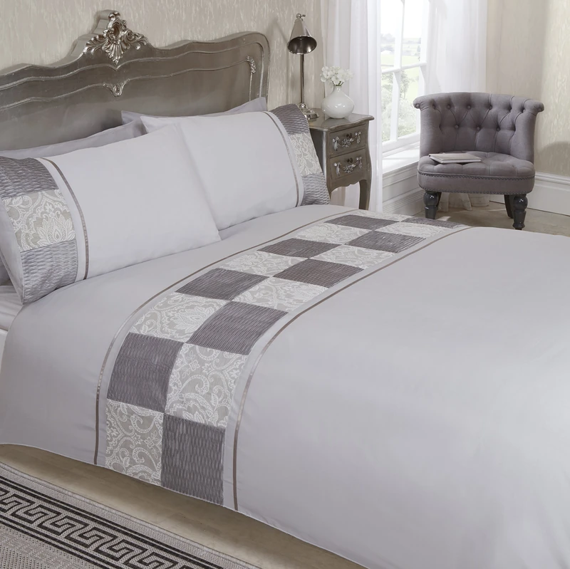 Rapport Batiste Duvet Set, Superking - Mink - Image 1