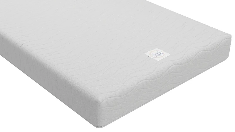 Signature Sleep Contour Memory 5ft (150 x 200cm) King Pocket Sprung and Memory Foam Top Mattress - 9" Depth, White
