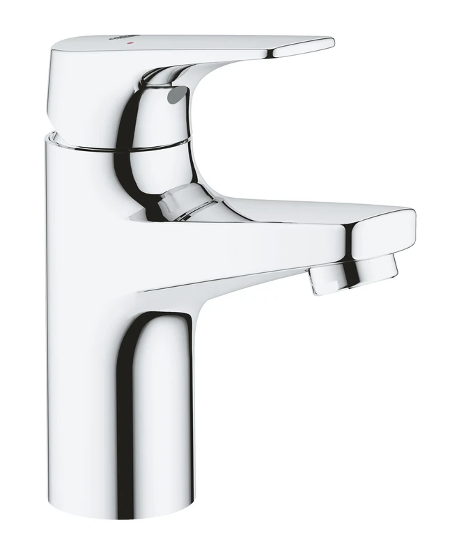 GROHE Bauflow Single-Lever Basin, S-Size A Water-Saving Tap In Chrome Finish 23752000