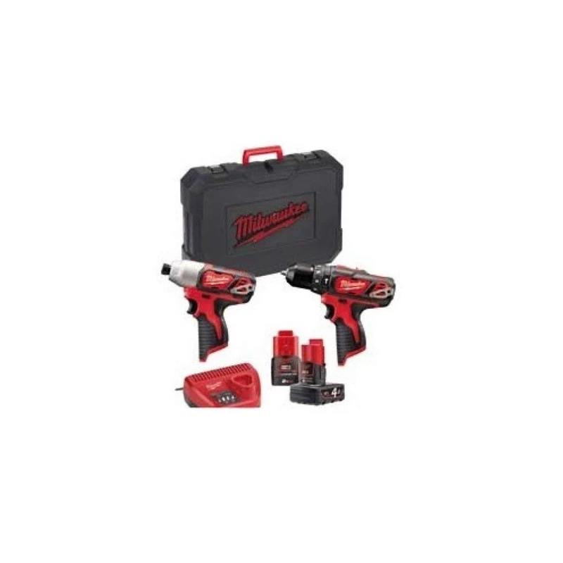 Milwaukee M12BPD+M12BID+M12B2+M12B4