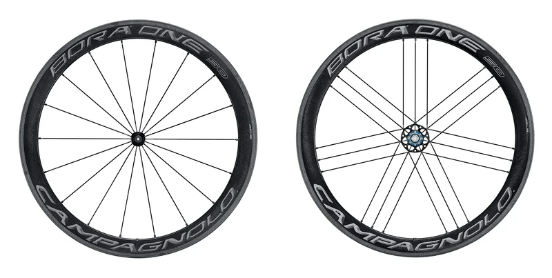 Campagnolo Bora One 50 Dark Tubular Camp Wheels, Black, One Size