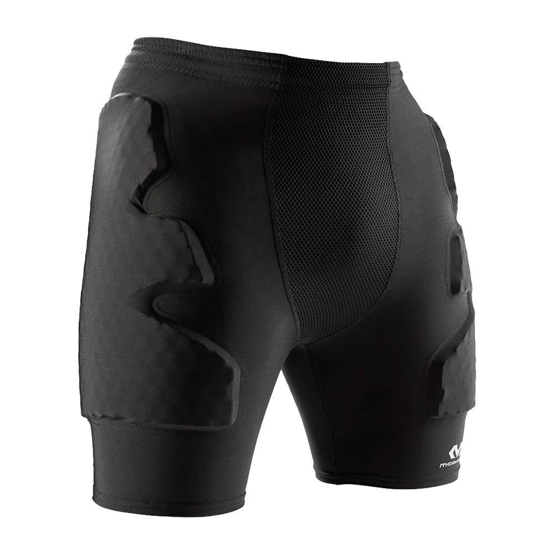 Mcdavid Men HEX Goalkeeper shorts youth, goalkeeper padded shorts, goalkeeper under shorts - Black, Large