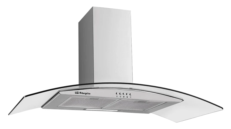 Orbegozo DS 60190 in Wall Mounted Stainless Steel 378.3 m³/h C – COOKER HOODS (378,3 M³/h, LED, 56 dB; 68 dB, Wall Mounted, Stainless Steel)