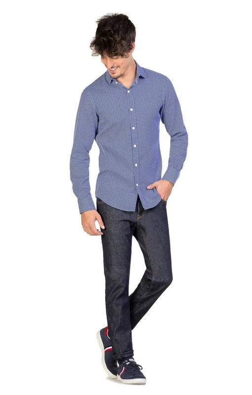 El Ganso Men's Skinny Jeans, Dark Blue, 30 - Image 1