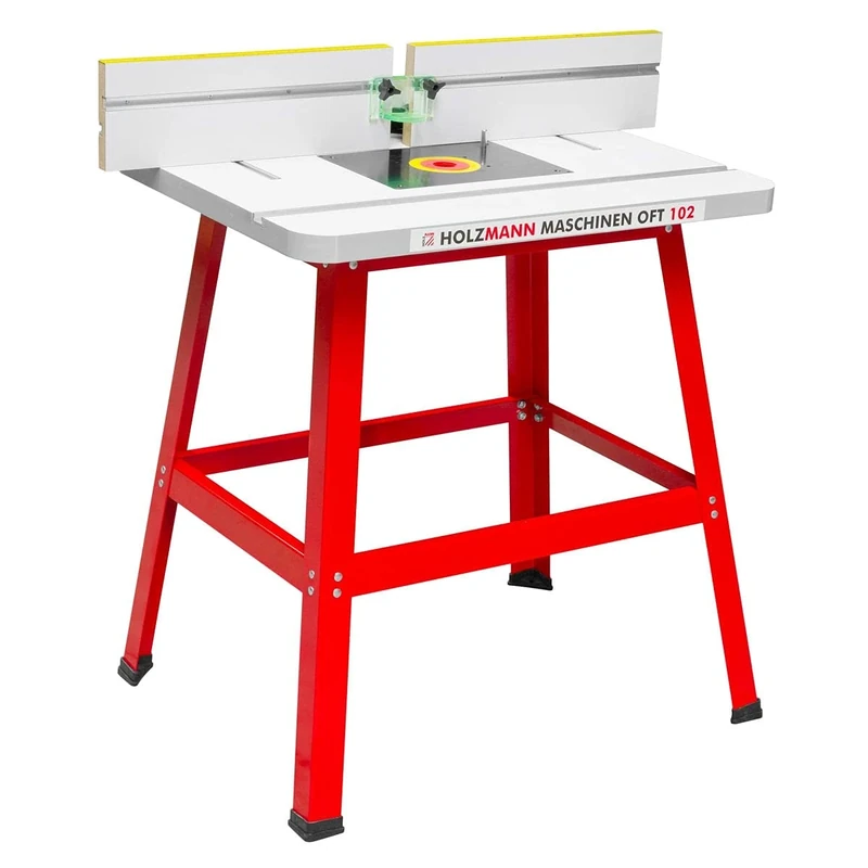 Holzmann OFT102 Router Table for 1/2' and 1/4" Routers Universal Floor Standing