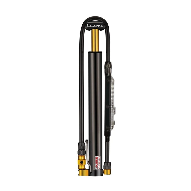 Lezyne Mini Pump CNC Micro Floor Drive Digital HVG Glossy Black 90PSI, 30 cm, 1-MP-MFDR-V204HVDG, 30.0 cm