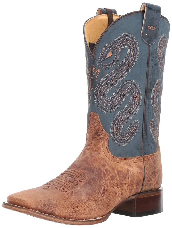 ROPER Men's Pierce Western Boot, Tan, 9.5 UK