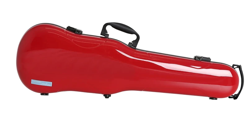 GEWA AIR 1.7 Form Shaped Violin Case red high gloss, Made in Germany, with side handle