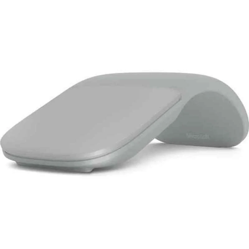 Microsoft ARC Touch Mouse Bluetooth, Ambidextrous, Blue Trace, 1000 DPI, 85.5 g, Grey