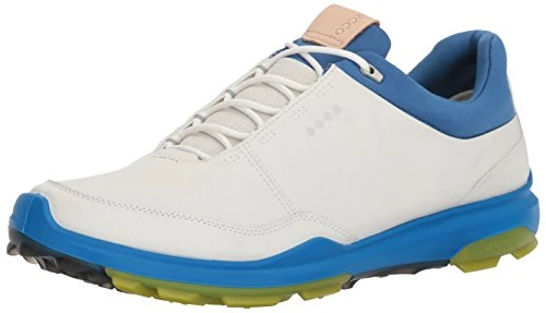 ECCO ECCO Mens Biom Hybrid 3 Gtx, Men’s Golf Shoes, White/Kiwi, 7 UK (40 EU)