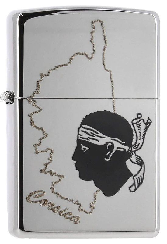 Zippo Lighter, Metal, High Polish Chrome, One Size