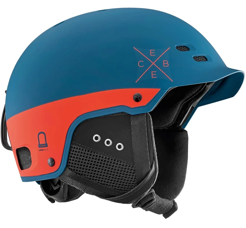 Cébé Pride, Ski Helmet Adult Unisex, unisex adult, Pride, Matt Petrol Orange, M/L - Image 1