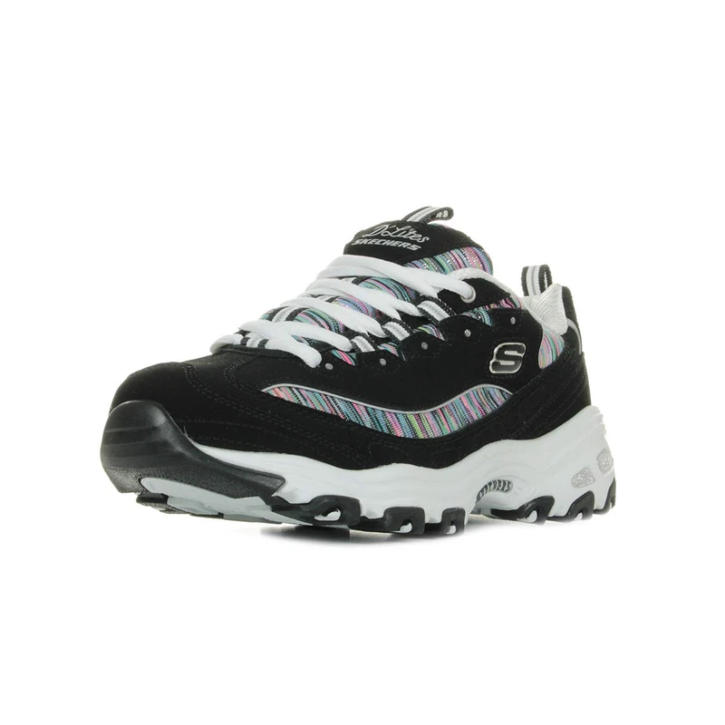 Skechers Women's DLites Interlude Trainers, Black Multi, 7 UK - Image 1
