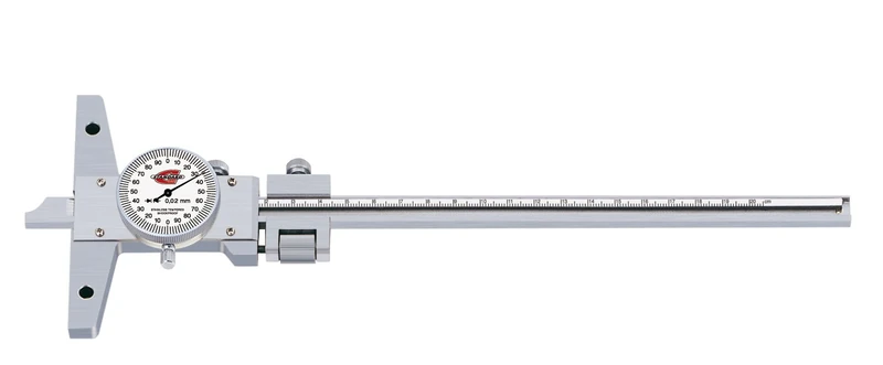 Standard Gage 00514036 Depth Caliper with Rundskale mm – 150 mm/0.02 mm