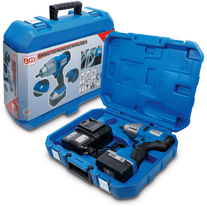 BGS 9919 | Cordless Impact Wrench | 520 Nm | max. 1.600 rpm | 18 V