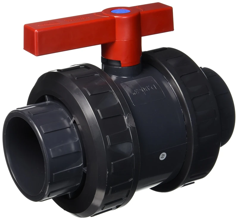 Cepex AQ PVC Ball Valve 90 mm Black 26.4 x 16.5 x 22.5 cm