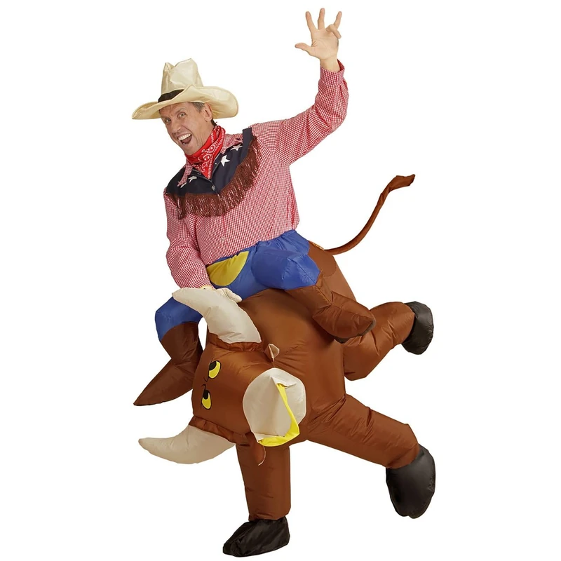 Widmann 'Wild Bull 75508 Inflatable Costume, One Size - Image 1