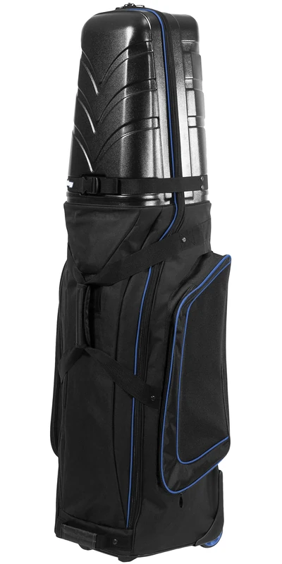 Bagboy T-10 Hard Top Golf Travel Cover, Black/Royal Blue,