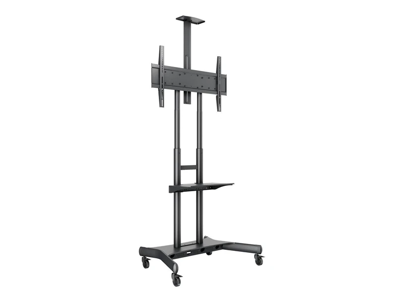 Multibrackets M Public Floorstand for up to 80 inch Screens - Removable Shelf and Camera Holder Included