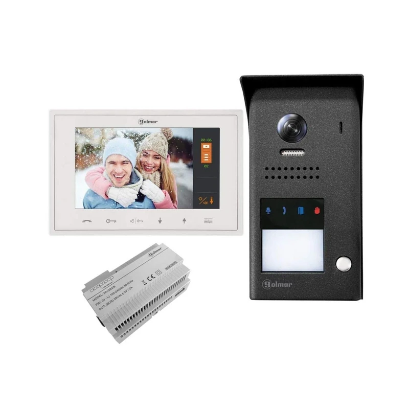 Golmar 11500242 J5110/Vesta 7 Video Kit Colour 1 Line - Image 1