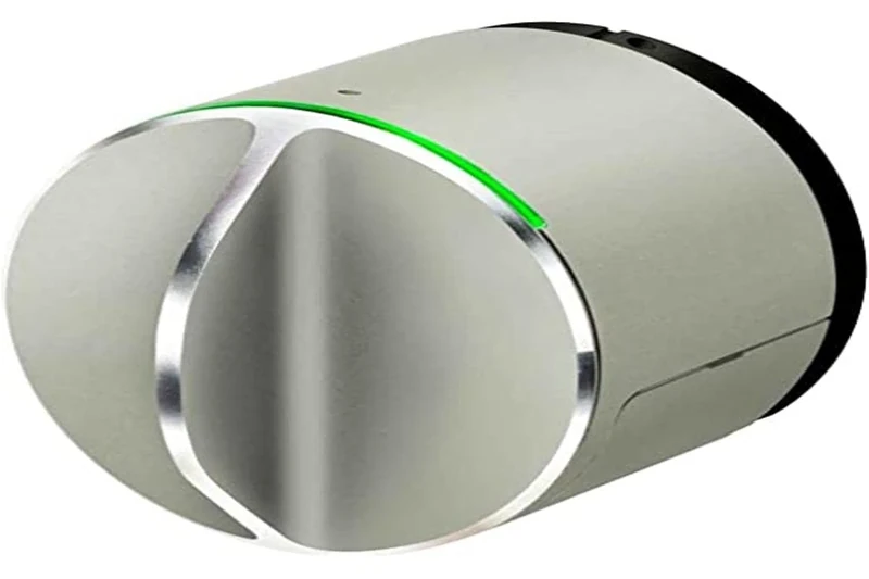 JUMP Danalock V3/Z-Wave and Bluetooth Smart Lock, battery-operated, free app, silver