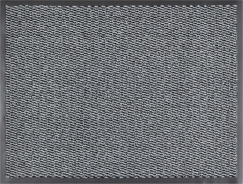 andiamo Easy Doormat for Indoor and Covered Outdoor Use with Non-Slip Backing 80 x 120 cm Light Grey