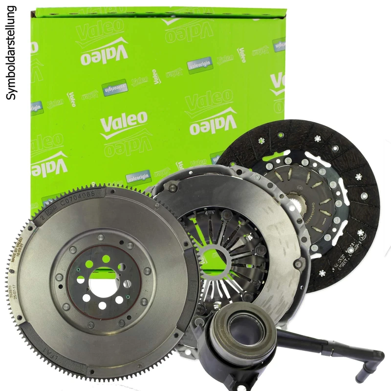 VALEO 845163 Clutch Kit COVER EXTERNAL DIAMETER: 240, WITH COVER: YES, WITH DISC: YES, FLYWHEEL PRESENCE: RIGID FLYWHEEL