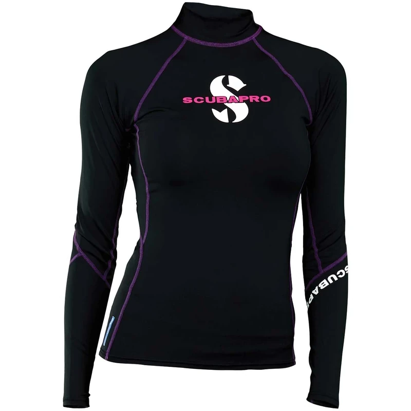 SCUBAPRO Women's UPF 80 T-Flex Rash Guard, Long Sleeve, Women's Rash Guard