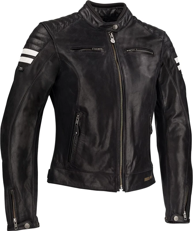 Segura Women's Nc Motorcycle Jacket, Black/White, 44 (T4) - Image 1