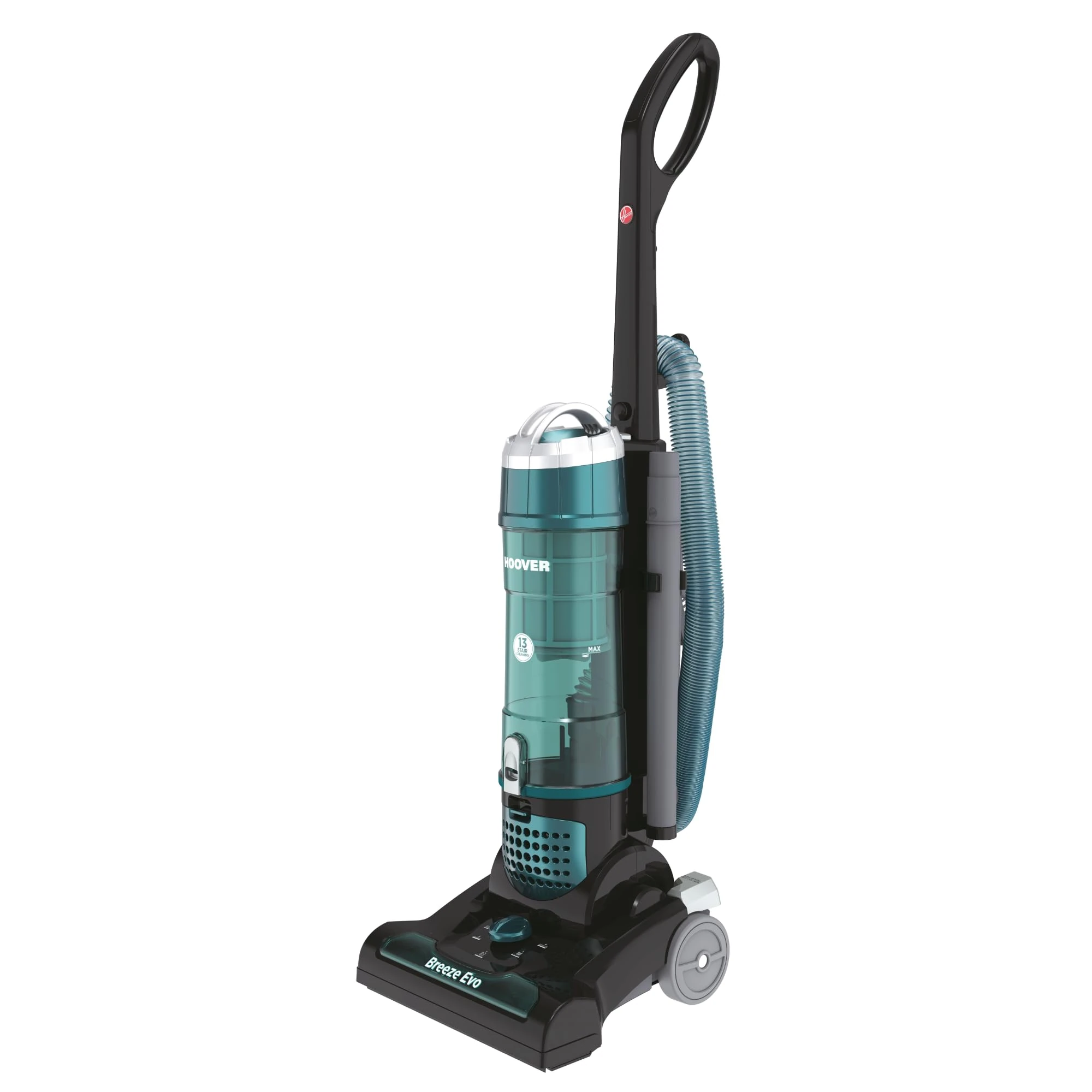 Hoover Breeze EVO Bagless Upright Vacuum Cleaner - Lightweight and Compact Design with Long Reach 4.5m Stretch Hose and 7m Power Cord - 3L Large Dust Capacity - Powerful Suction TH31BO01