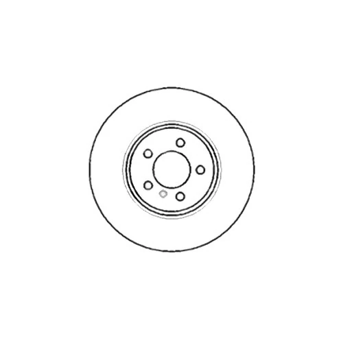 Borg & Beck BBD5360 Brake Disc Pair To Fit Citroen C4 Picasso 02/13-